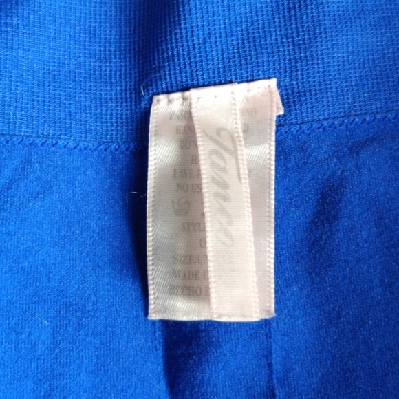 NWOT Royal Bright Blue High Waist Tights Leggings XS Small Yoga Gym Pants - Picture 5 of 8